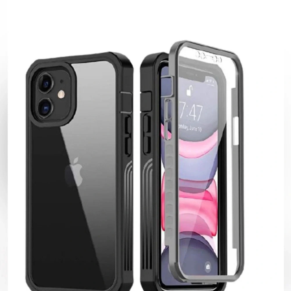 iPhone 11 Case with Built-in Screen Protector